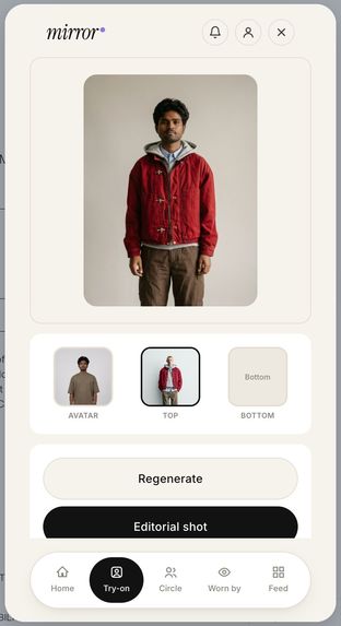 Mirror: Shop the Vibe, Not the Catalog – screenshot 2