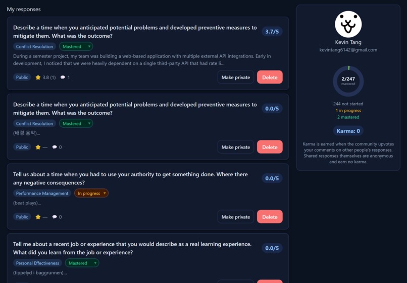 WINterview – screenshot 7