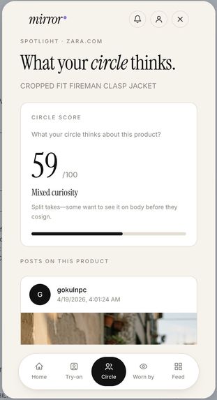 Mirror: Shop the Vibe, Not the Catalog – screenshot 4