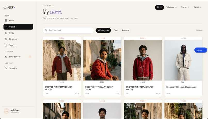 Mirror: Shop the Vibe, Not the Catalog – screenshot 5