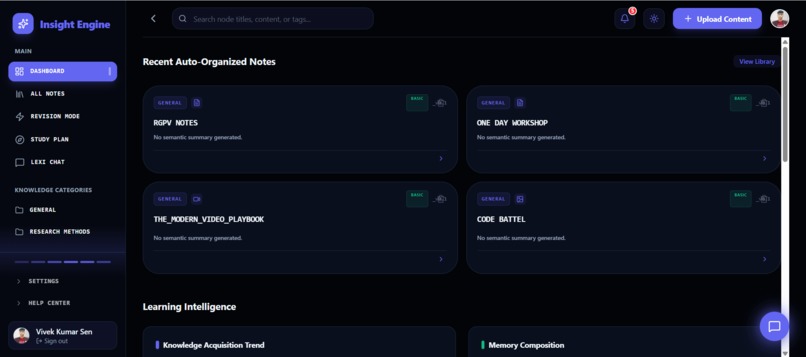 Insight Engine  – screenshot 1