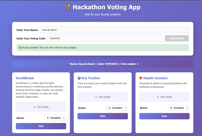 Communal_Vote – screenshot 1