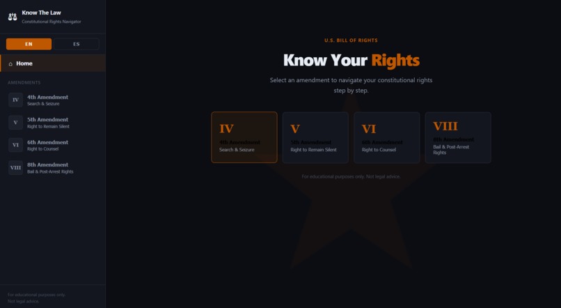 Know The Law – screenshot 1