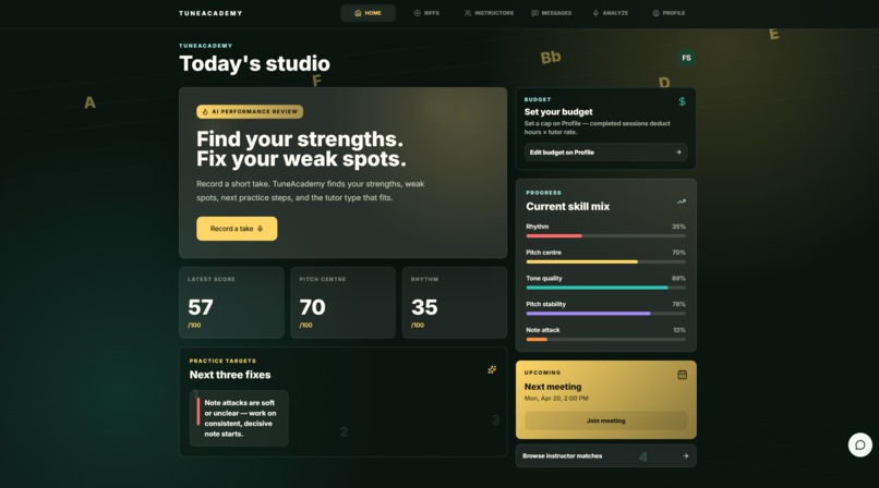 TuneAcademy – screenshot 3