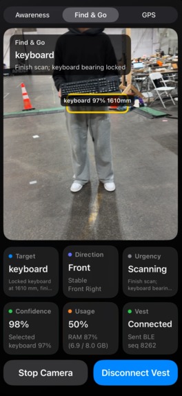VisionVest – screenshot 3