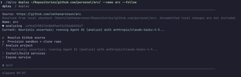 dploy – screenshot 4