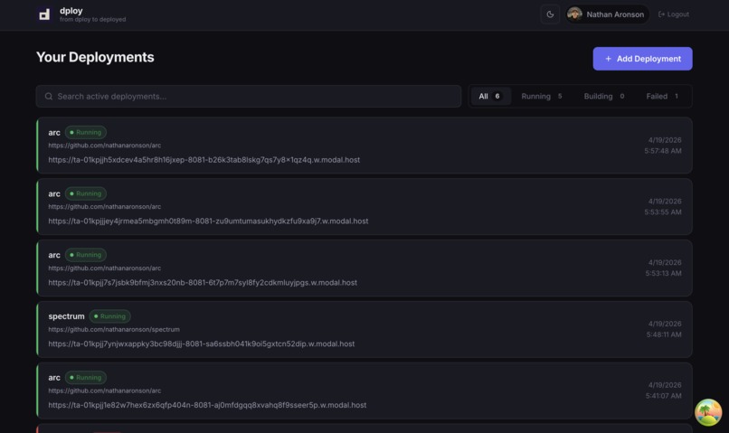 dploy – screenshot 8