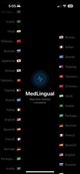 MedLingual – screenshot 1