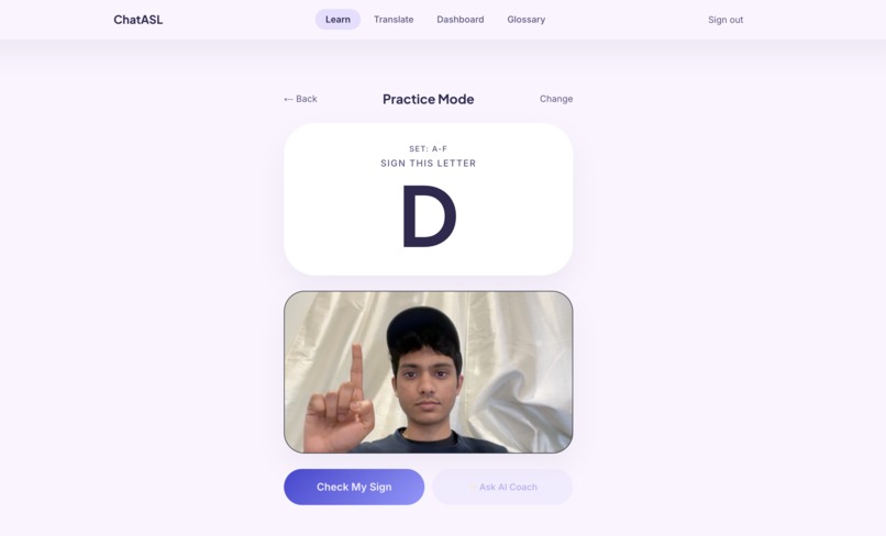 ChatASL – screenshot 2