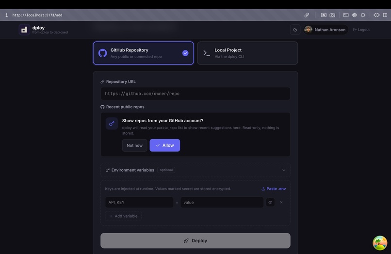 dploy – screenshot 10