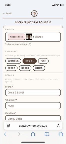 Buy Me Maybe – screenshot 1