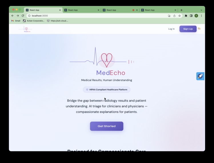 MedEcho – screenshot 1