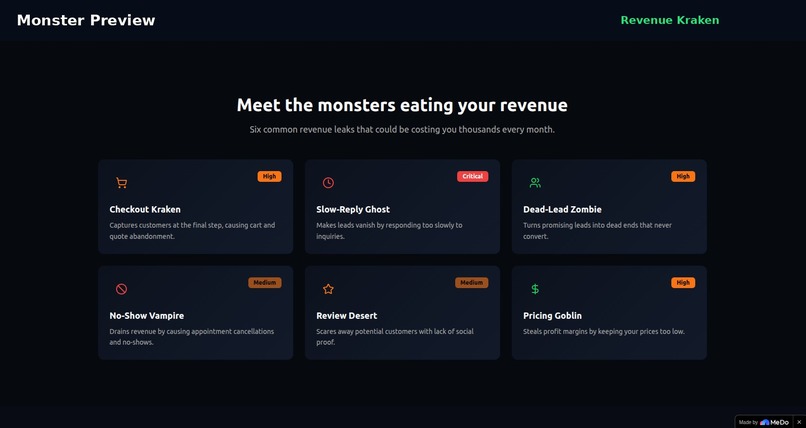 Free Revenue Leak Scanner – screenshot 4