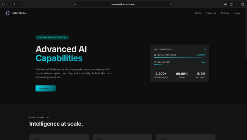 Omniversal AI – screenshot 3