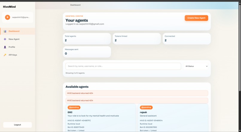 HiveMind – screenshot 2