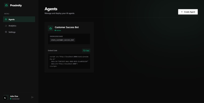 Proximity: Intelligent Agents – screenshot 1