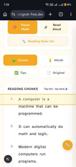 DyslexiLens – screenshot 9