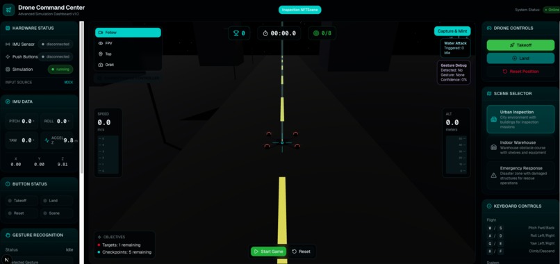 One-handed Drone Simulation – screenshot 2
