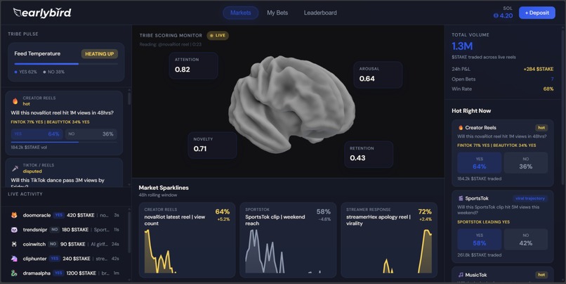 Earlybird – screenshot 1
