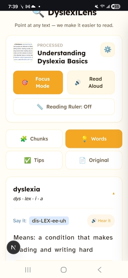 DyslexiLens – screenshot 11
