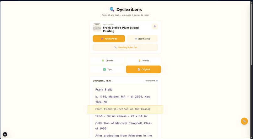 DyslexiLens – screenshot 4