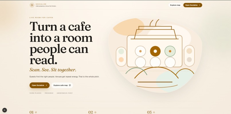 Socializer – screenshot 1