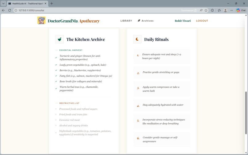 Doctor Grandma Guide  – screenshot 4