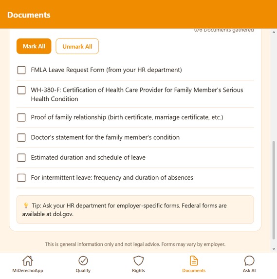 MiDerechoApp – screenshot 5