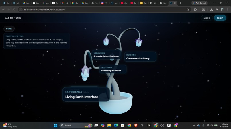 EarthTwin – screenshot 1