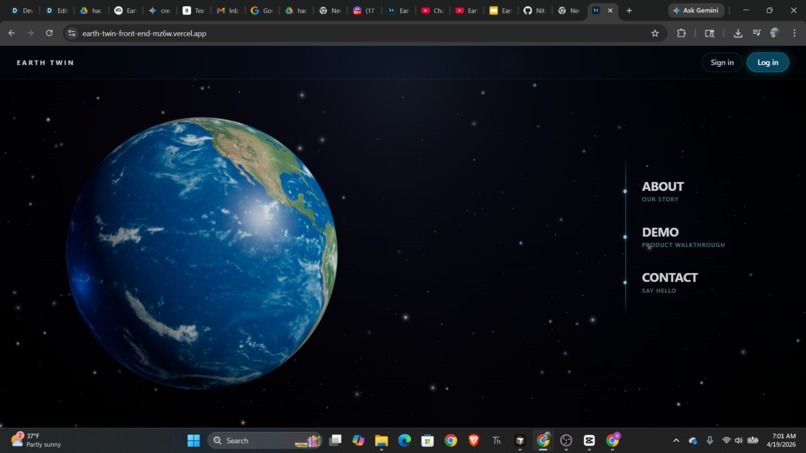 EarthTwin – screenshot 2