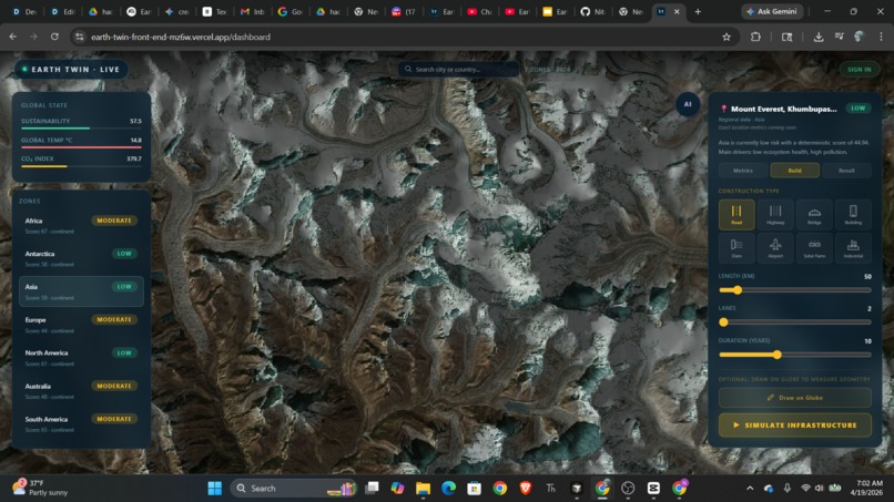 EarthTwin – screenshot 5