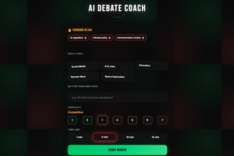 AI Debate Coach