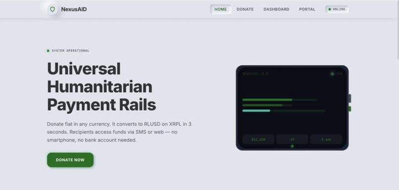 NexusAid – screenshot 1