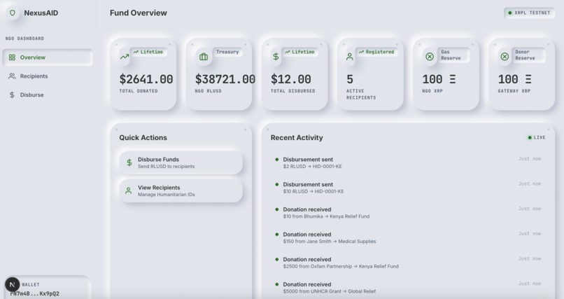 NexusAid – screenshot 2