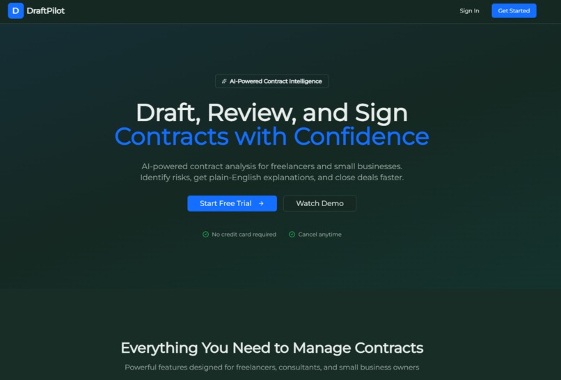 Contracts with Confidence – screenshot 1