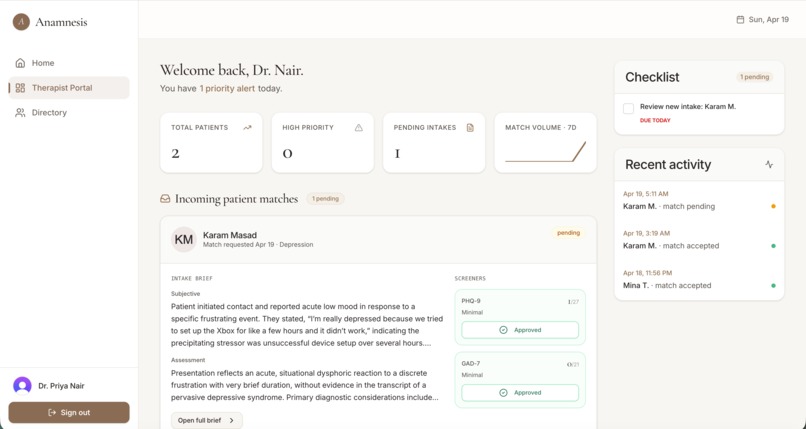 Anamnesis AI – screenshot 4