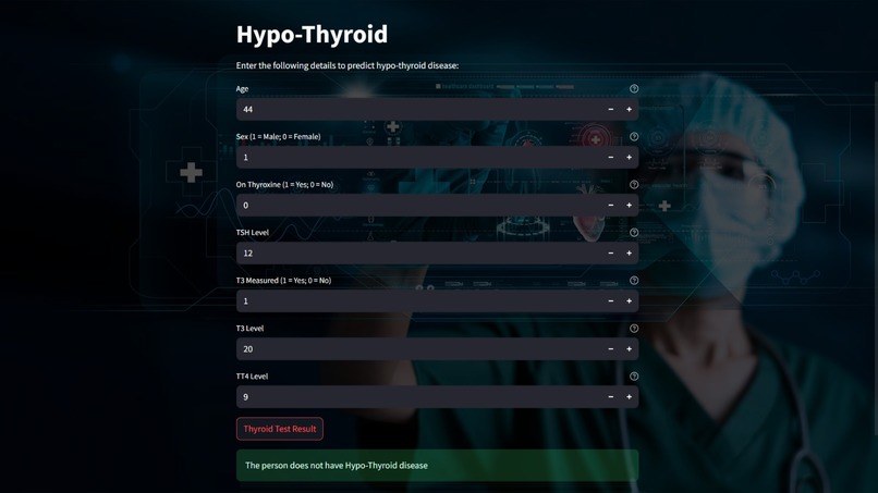 Medical Diagnosis using AI – screenshot 7