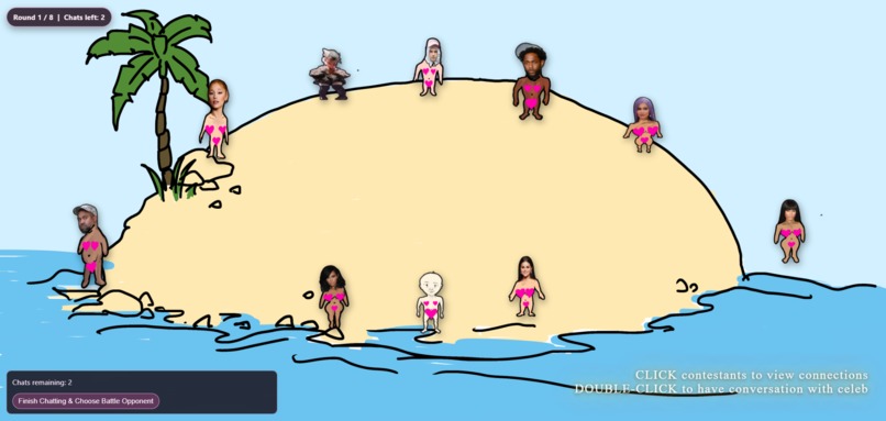 Celebrity Love Island Game – screenshot 2