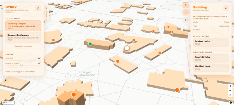 UTRGV MAP  – screenshot 1