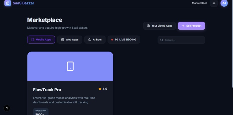 SaaSBazzar – screenshot 3