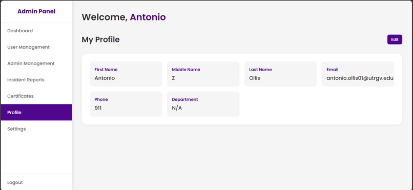 OSHA Ticketing App – screenshot 2