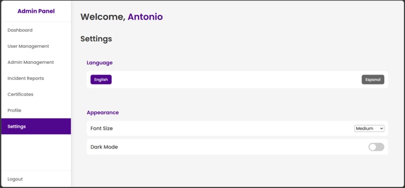 OSHA Ticketing App – screenshot 6