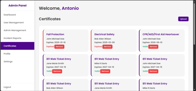 OSHA Ticketing App – screenshot 7