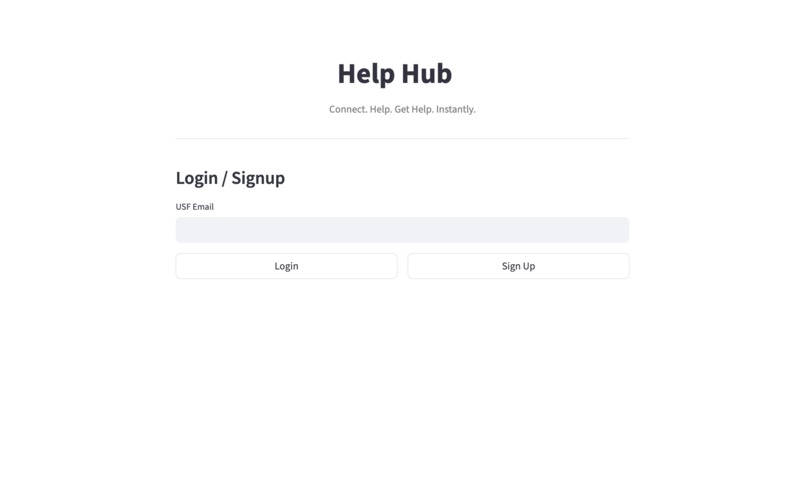 Help Hub — Real-Time Support Platform – screenshot 2