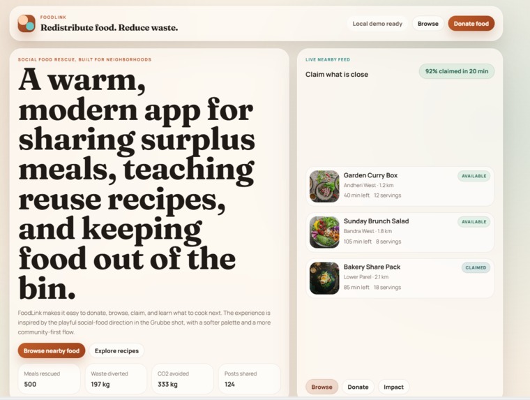 FoodLink – screenshot 5