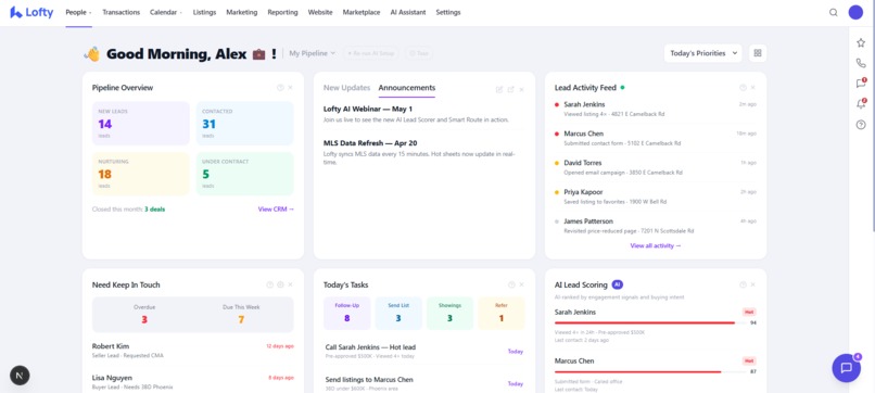 Hack dev: Lofty Features Addition & Dashboard Redesign – screenshot 5