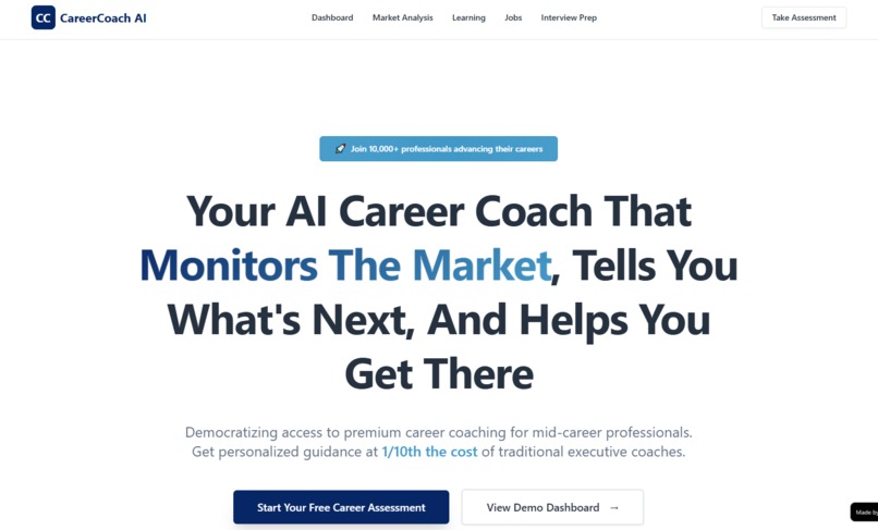 CareerCoach AI – screenshot 1