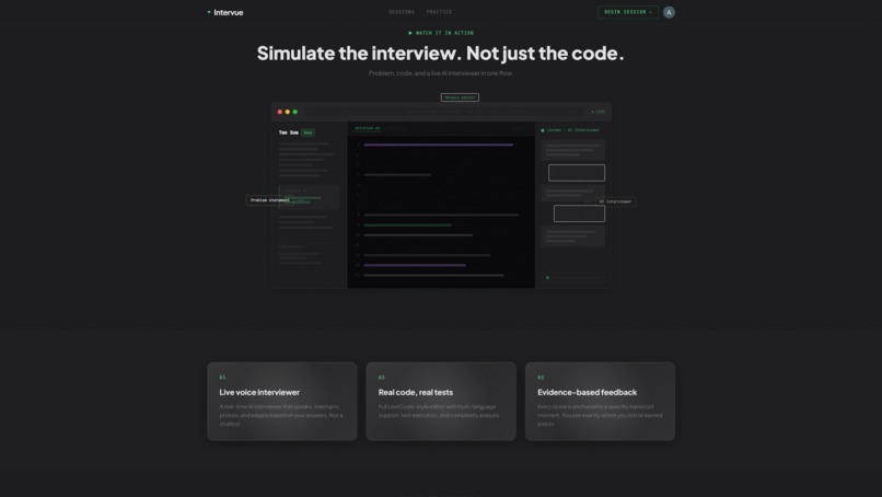 Intervue – screenshot 2