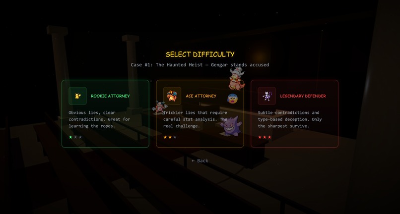 PokéCourt: Attorney at Paw – screenshot 3