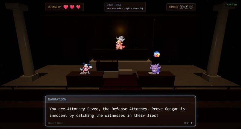 PokéCourt: Attorney at Paw – screenshot 5